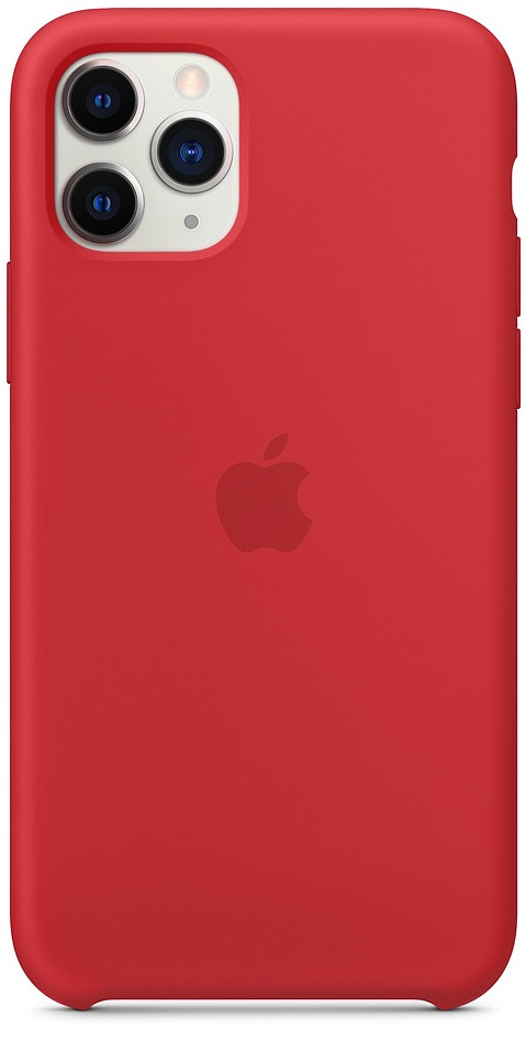 Накладка APPLE Silicone Case для iPhone 11 Pro Red (MWYH2ZM/A) в Києві