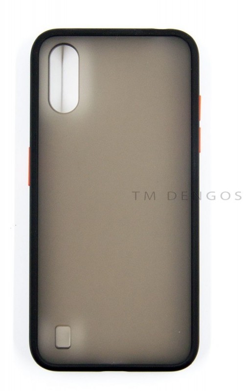 Накладка DENGOS Matt для Samsung Galaxy A01 Black в Киеве