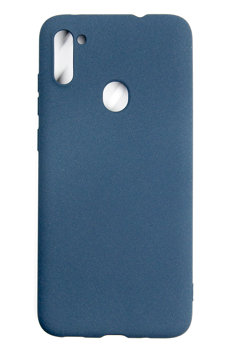 Накладка DENGOS Asphalt для Samsung Galaxy M11/А11 Blue (DG-TPU-CRBN-70) в Києві