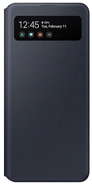 Чохол SAMSUNG A41 Wallet Cover Black (EF-EA415PBEGRU) в Києві