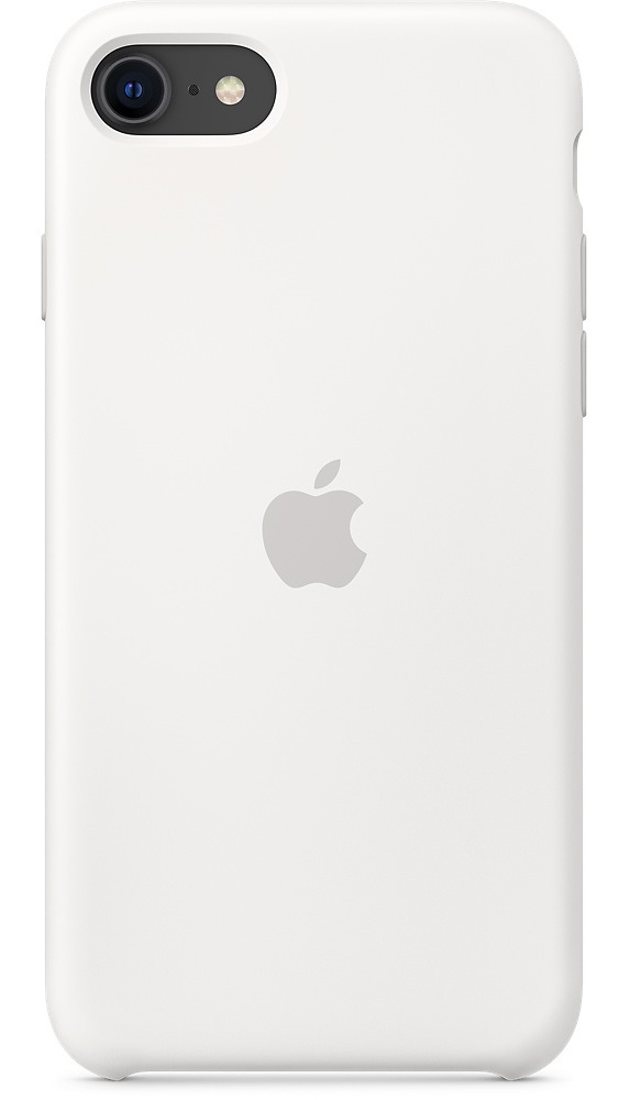 Накладка APPLE iPhone SE Silicone Case White (MXYJ2ZM/A) в Києві