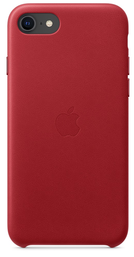 Накладка APPLE iPhone SE Leather Case Red (MXYL2ZM/A) в Києві