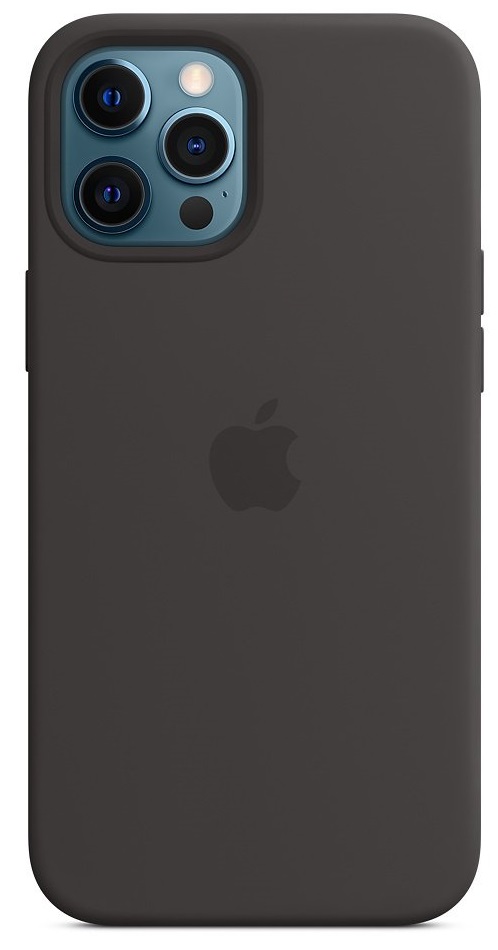 Накладка Apple iPhone 12 Pro Max Silicone Case Black MHLG3ZE/A в Киеве