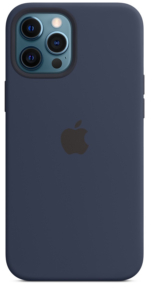 Накладка APPLE iPhone 12 Pro Max Silicone Case Deep Navy (MHLD3ZE/A) в Києві