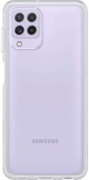 Накладка SAMSUNG Galaxy A22 Soft Clear Cover Transparent (EF-QA225TTEGRU) в Києві