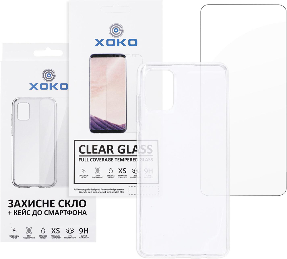 Чохол ХОКО Ultra Air та скло ХОКО Ultra Clear Samsung Galaxy A51 (XK-CS-ULT-SM-A51) в Києві