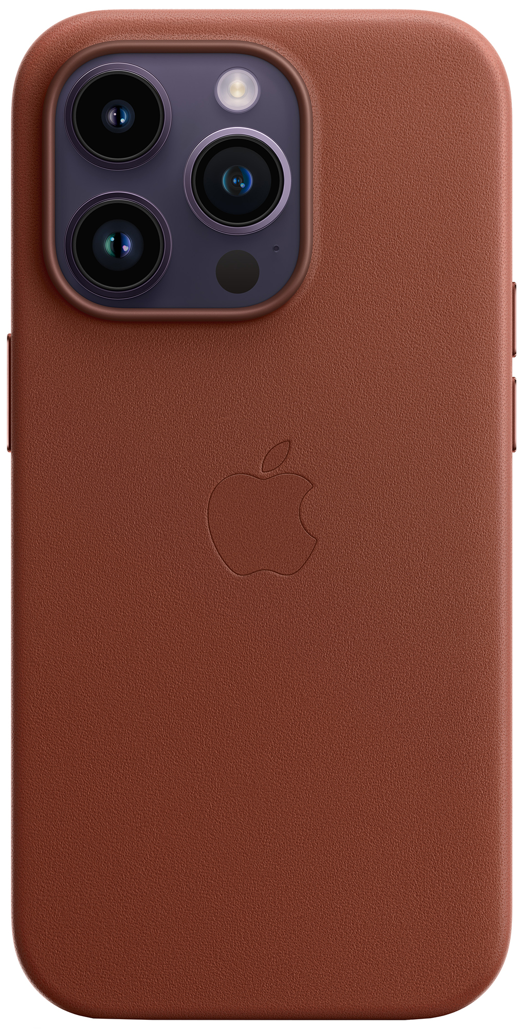 Накладка APPLE iPhone 14 Pro Leather Case with MagSafe Umber (MPPK3ZM/A) в Києві