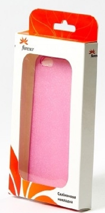 Накладка FLORENCE для Apple iPhone 6 PU 0.3 mm Pink в Киеве