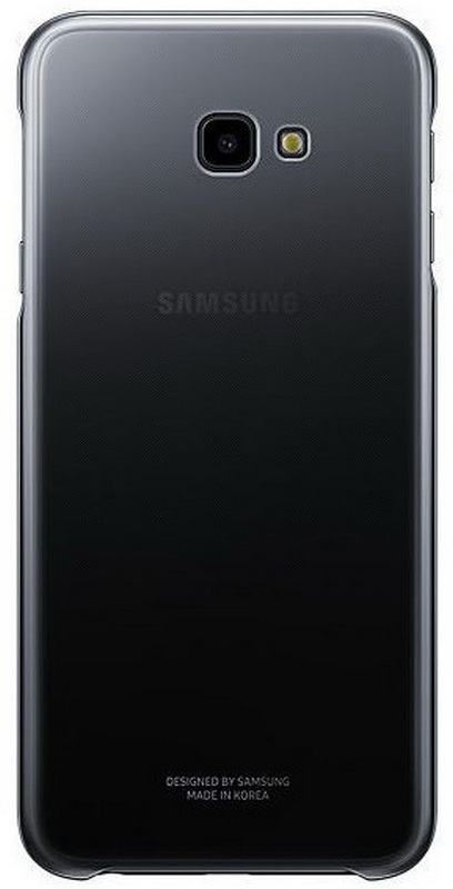 Накладка SAMSUNG Galaxy J4 Plus Gradation Cover Black (EF-AJ415CBEGRU) в Києві
