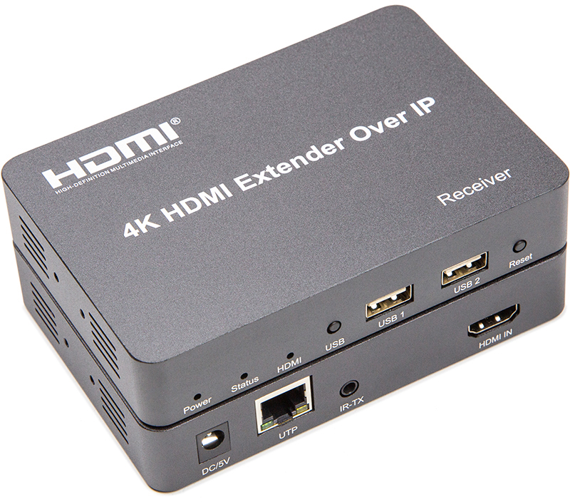 Подовжувач HDMI сигналу POWERPLANT HDMI (HDES150-KVM) (CA912957) в Києві