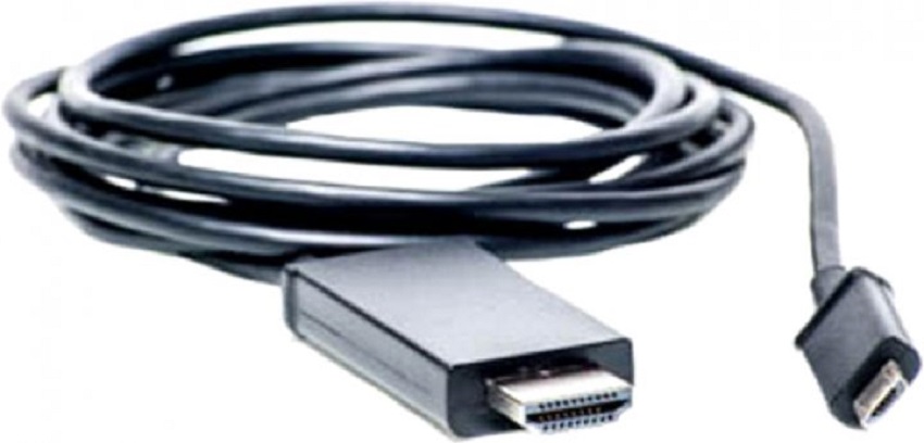 Кабель-перехідник POWERPLANT micro USB-HDMI 1.8 м Black (KD00AS1239) в Києві