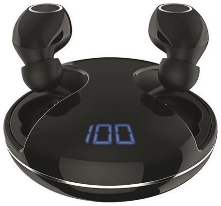Навушники 2E RainDrops Х True Wireless Waterproof Mic Black (2E-EBTWRDXBK) в Києві