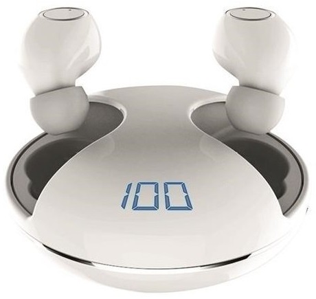 Навушники 2E RainDrops Х True Wireless Waterproof Mic White (2E-EBTWRDXWH) в Києві