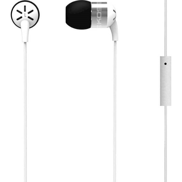 Навушники KOSS KEB25iW In-Ear Mic White (189650.101) в Киеве