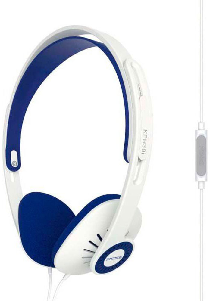 Навушники KOSS KPH30iW On-Ear Mic White (195166.101) в Киеве