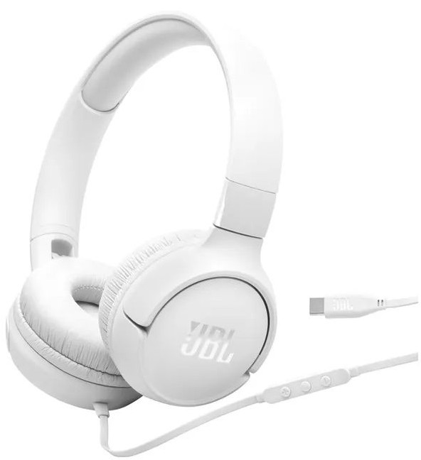 Навушники JBL T520C White (JBLT520CWHT) в Києві
