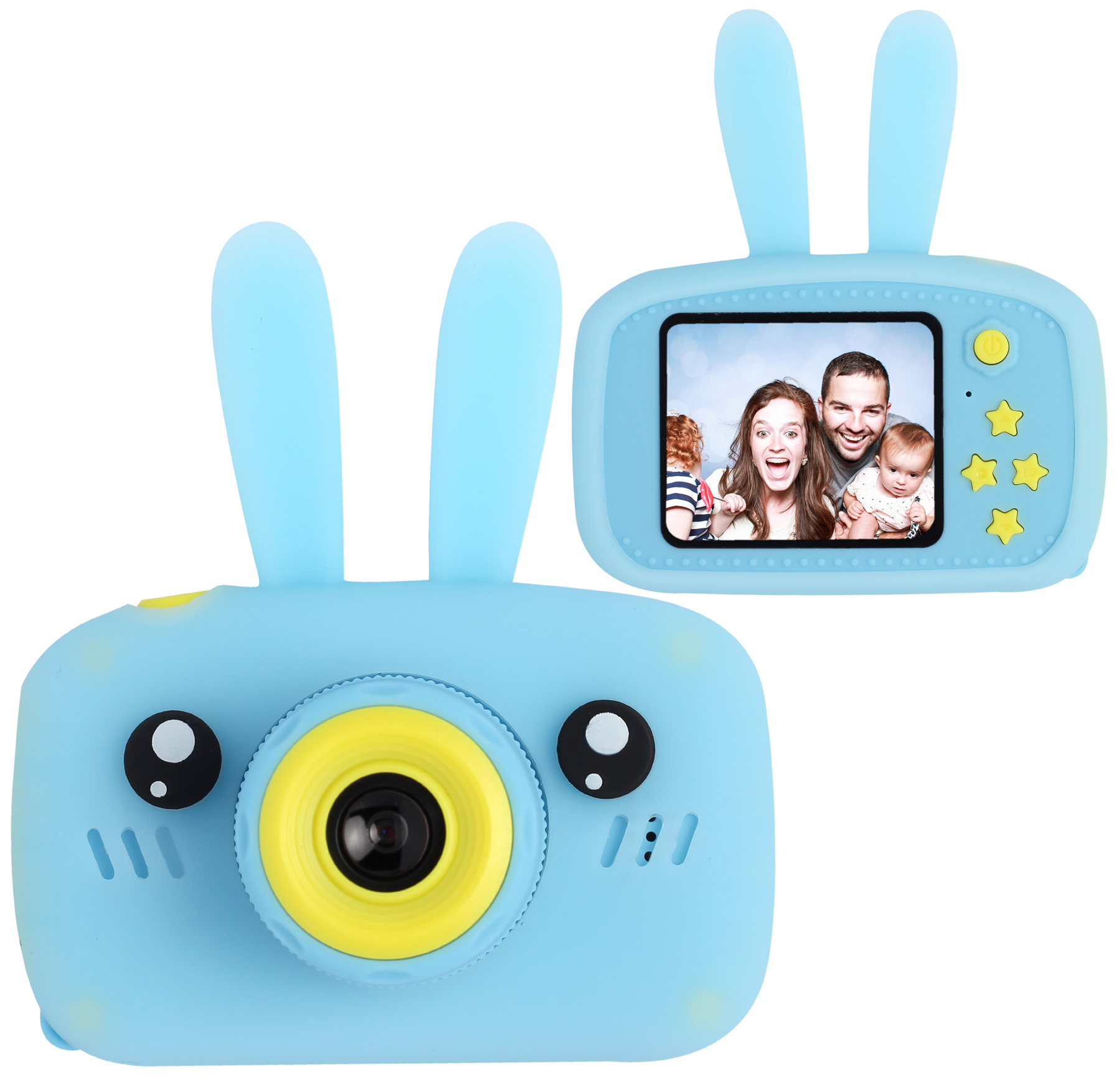 Цифрова дитяча фотокамера XOKO KVR-010 Rabbit Blue (KVR-010-BL) в Києві