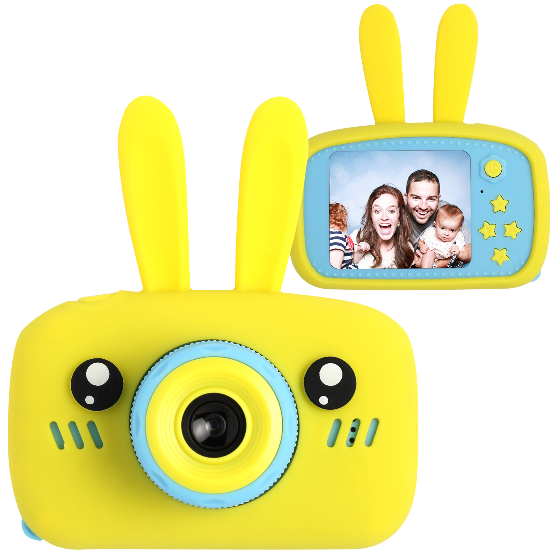 Цифровой детский фотоаппарат XOKO KVR-010 Rabbit Yellow (KVR-010-YL) в Киеве