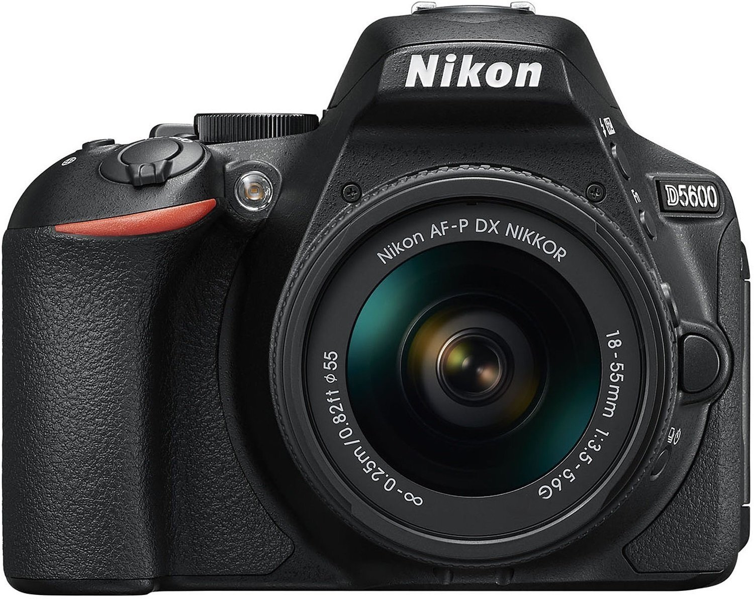 Цифр. фотокамера Nikon D5600 + AF-P 18-55 Non-VR Kit (VBA500KG10) в Києві