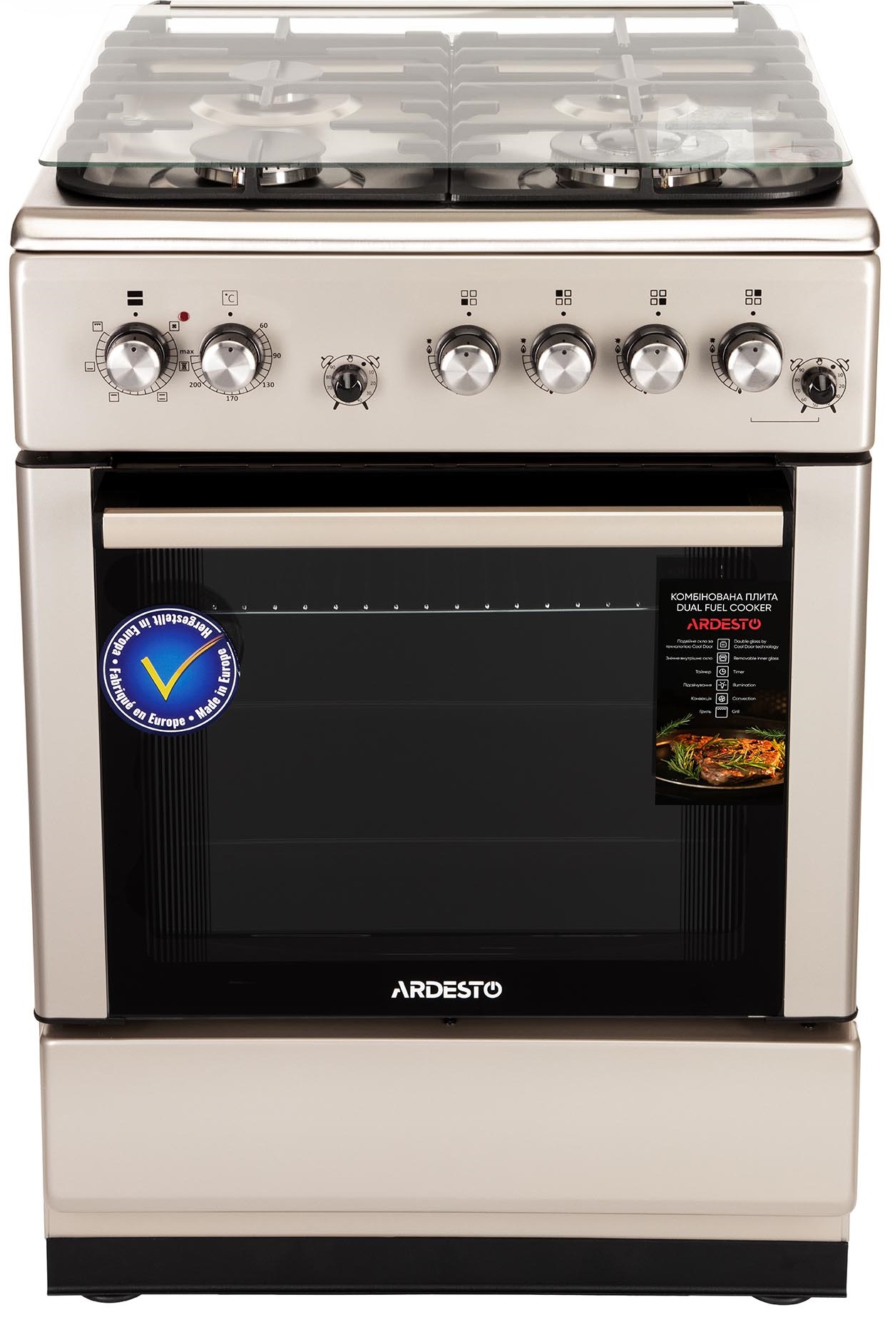 Плита комбінована ARDESTO FSC-F6060PS в Києві
