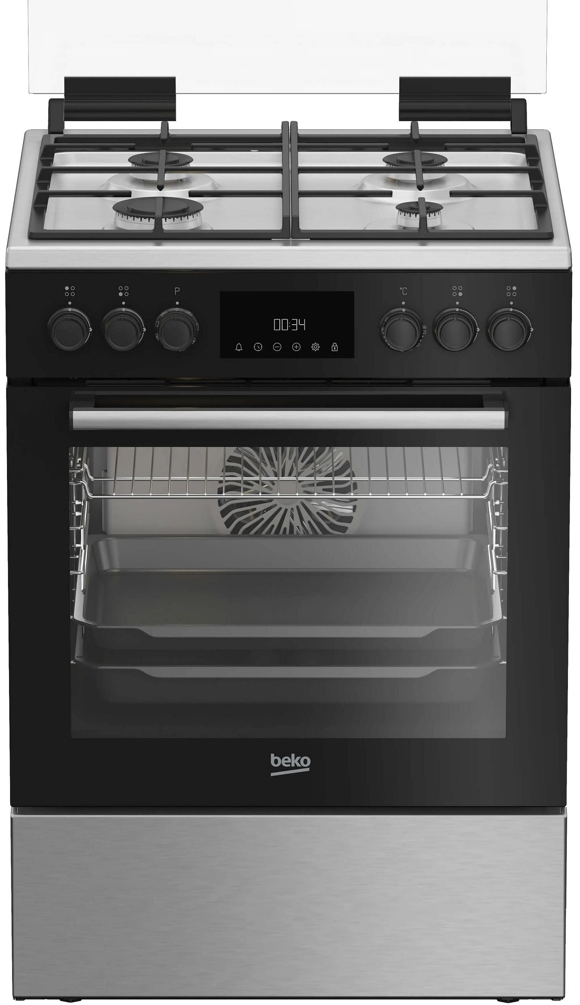 Плита комбінована BEKO FBSM62530DXMS в Києві