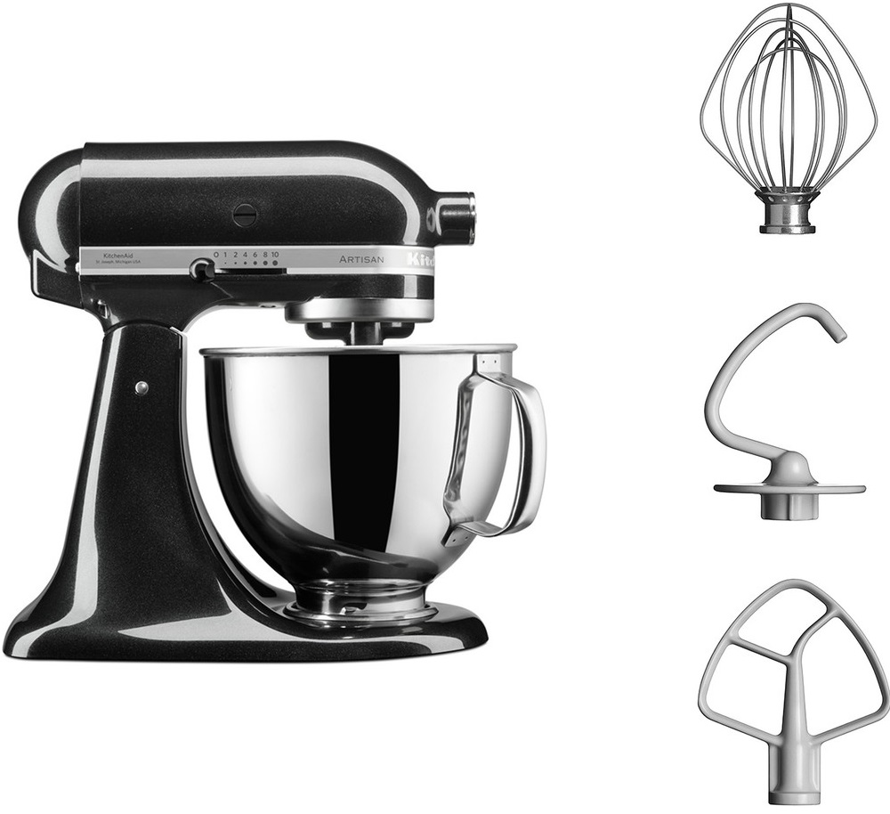 Міксер KITCHENAID Artisan 4.8 л 5KSM125EOB Black в Києві