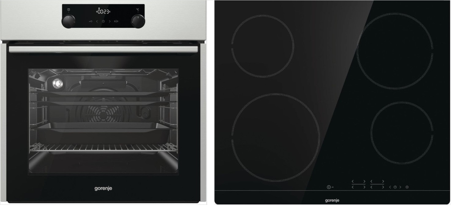 Духова шафа електрична GORENJE BO737E114X + Поверхня керамічна ECT41SC в Києві