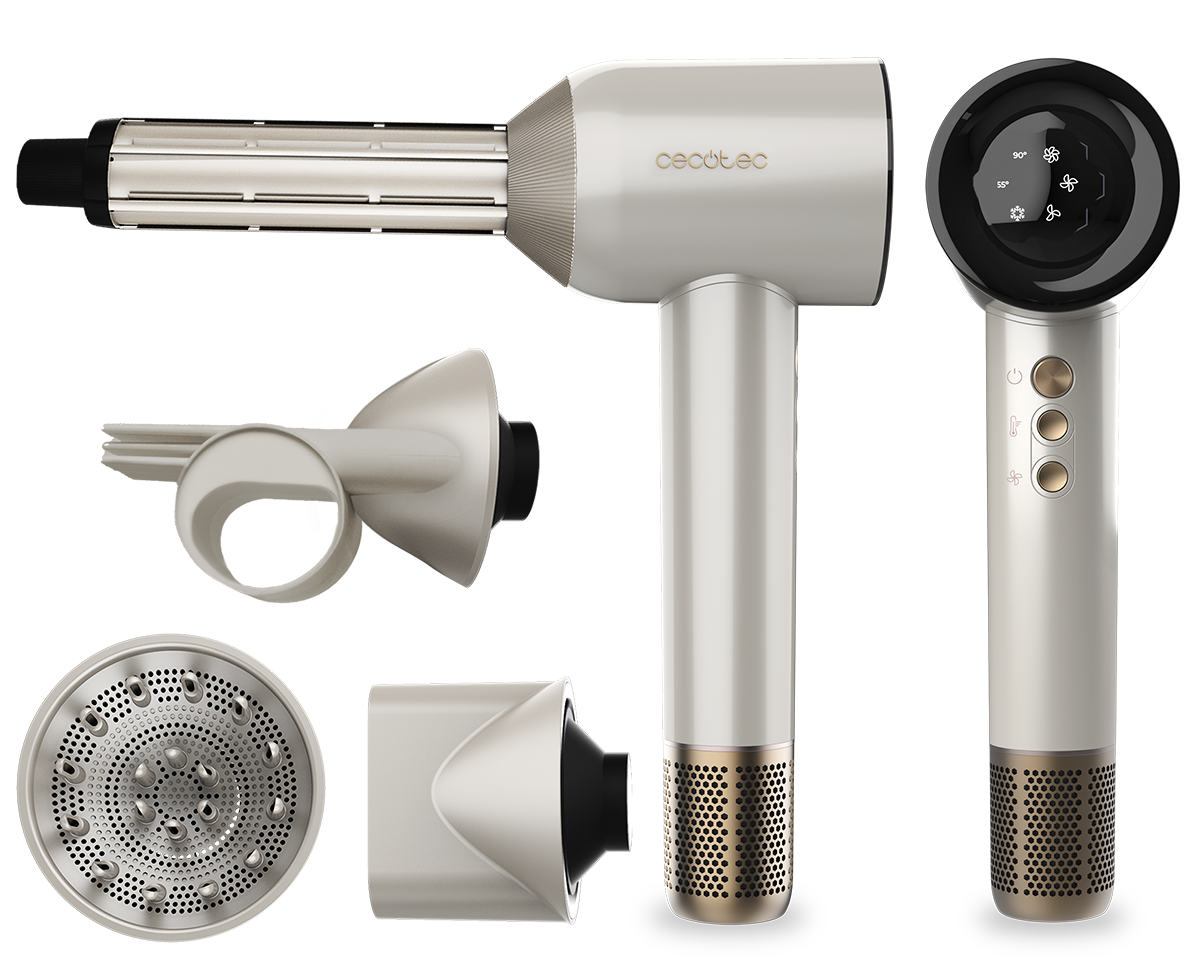 Фен-стайлер CECOTEC DryGlam Waves Champagne 4in1 (A01_EU01_103715) в Києві