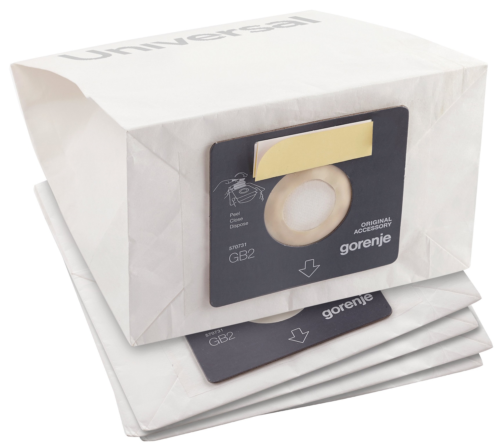 Аксесуари для пилососів GORENJE bag set GB2PBU (570731) в Києві