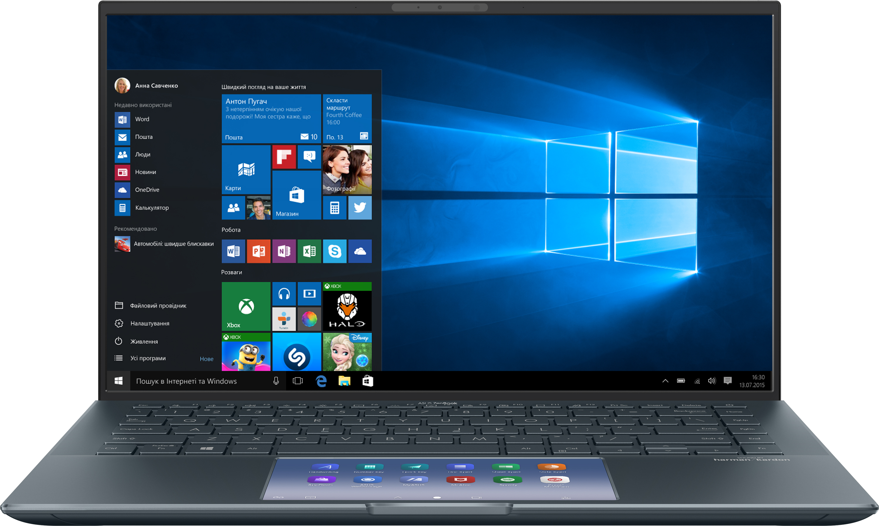 Ноутбук ASUS ZenBook 14 UX435EA-A5022T Pine Grey (90NB0RS1-M00300) в Києві