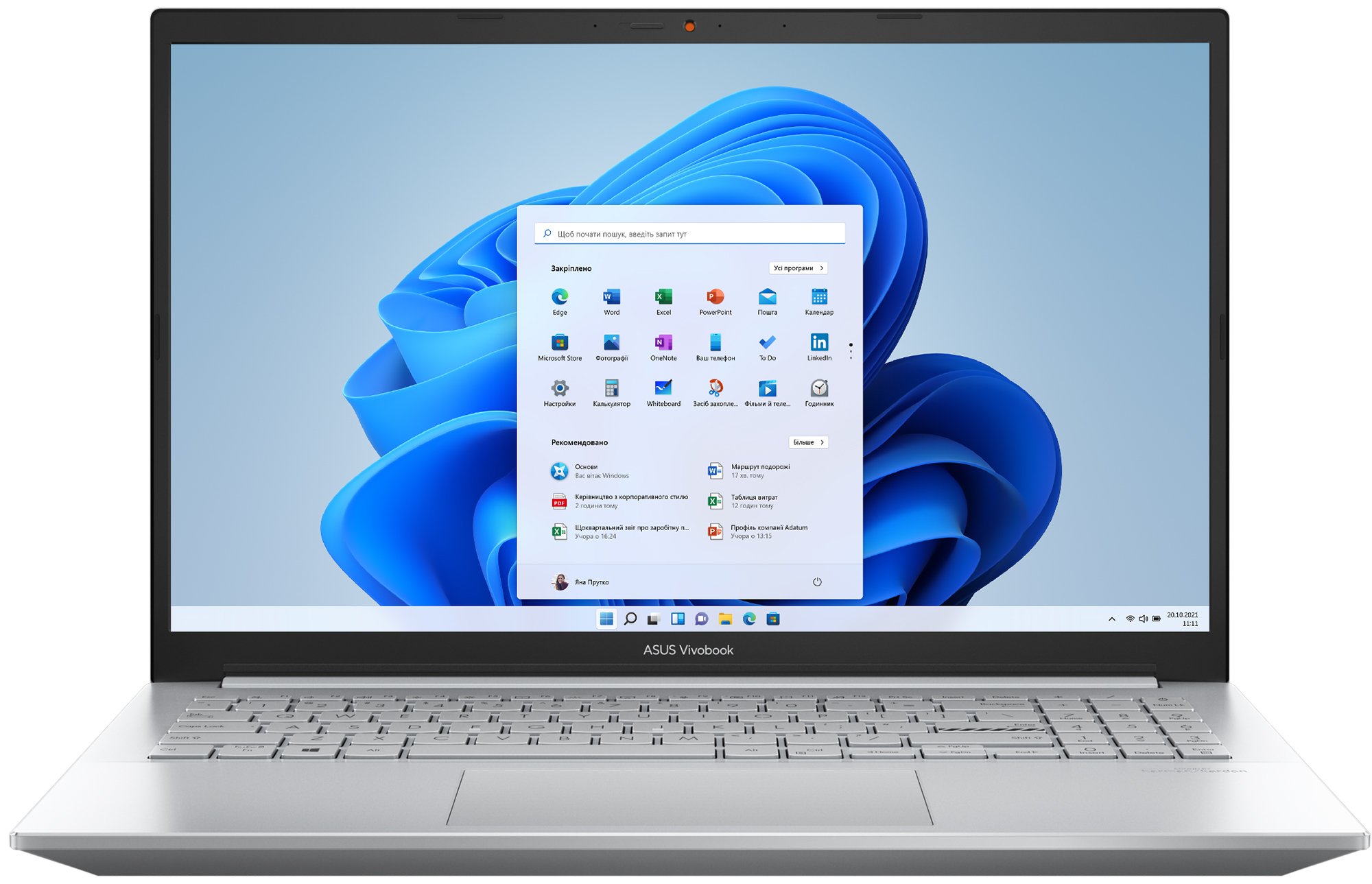 Ноутбук ASUS VivoBook Pro 15 OLED K3500PC-L1038W Cool Silver (90NB0UW1-M02620) в Киеве