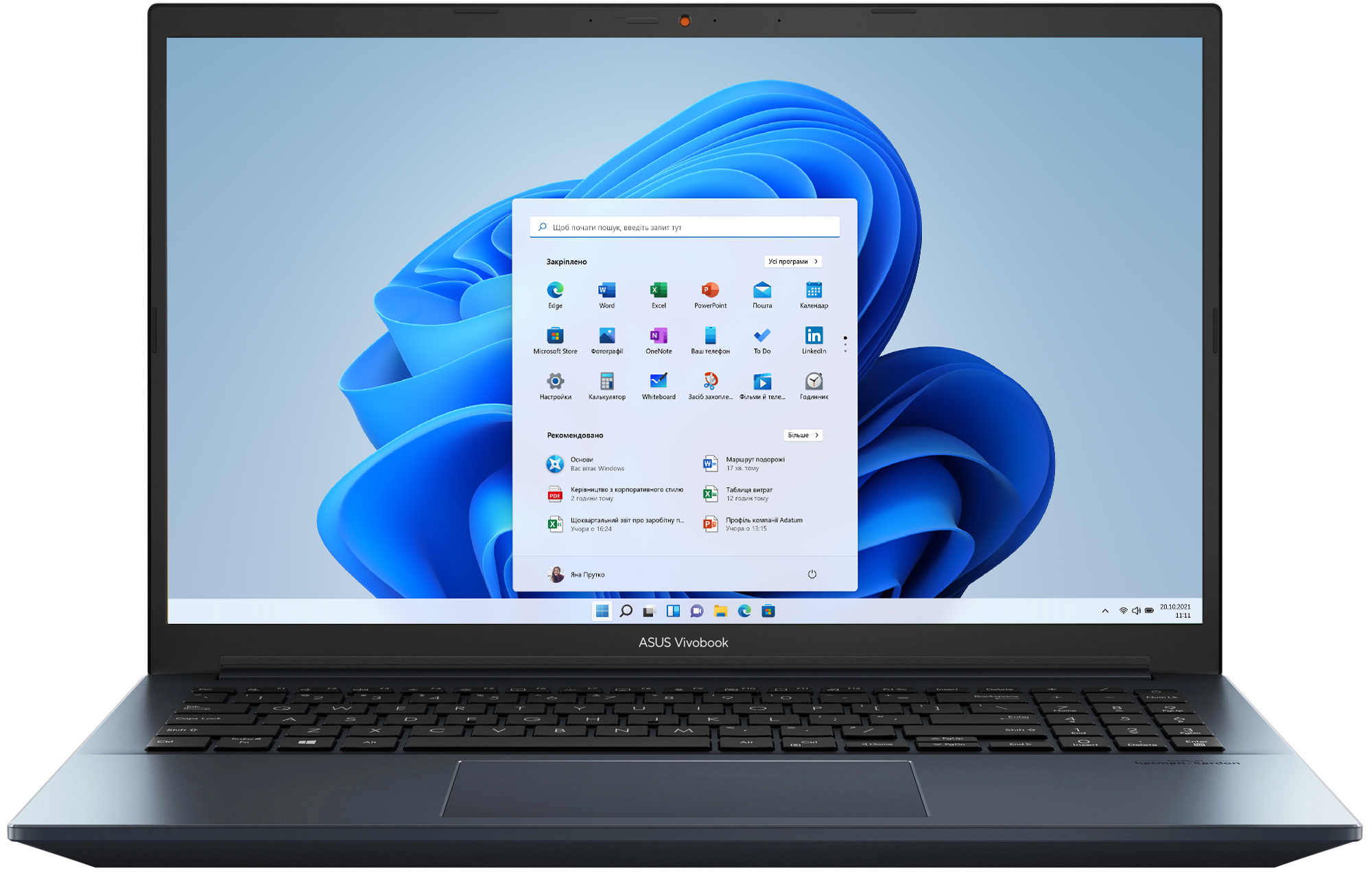Ноутбук ASUS Vivobook Pro 15 OLED K3500PC-L1112W Quiet Blue (90NB0UW2-M02610) в Києві