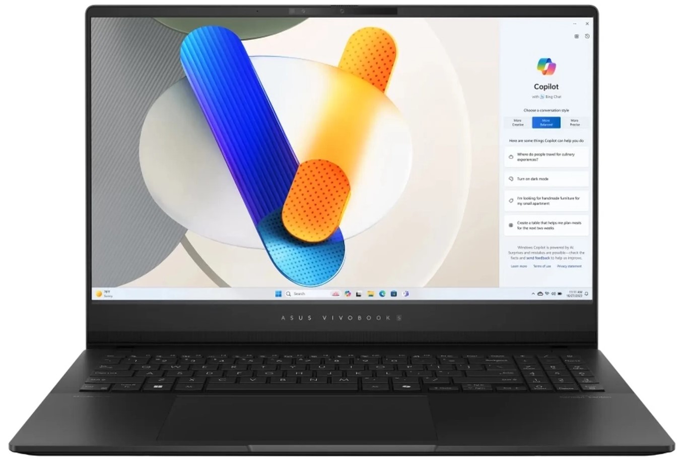 Ноутбук ASUS Vivobook S15 OLED M5506WA-MA017 Neutral Black (90NB14A2-M000Z0) в Києві