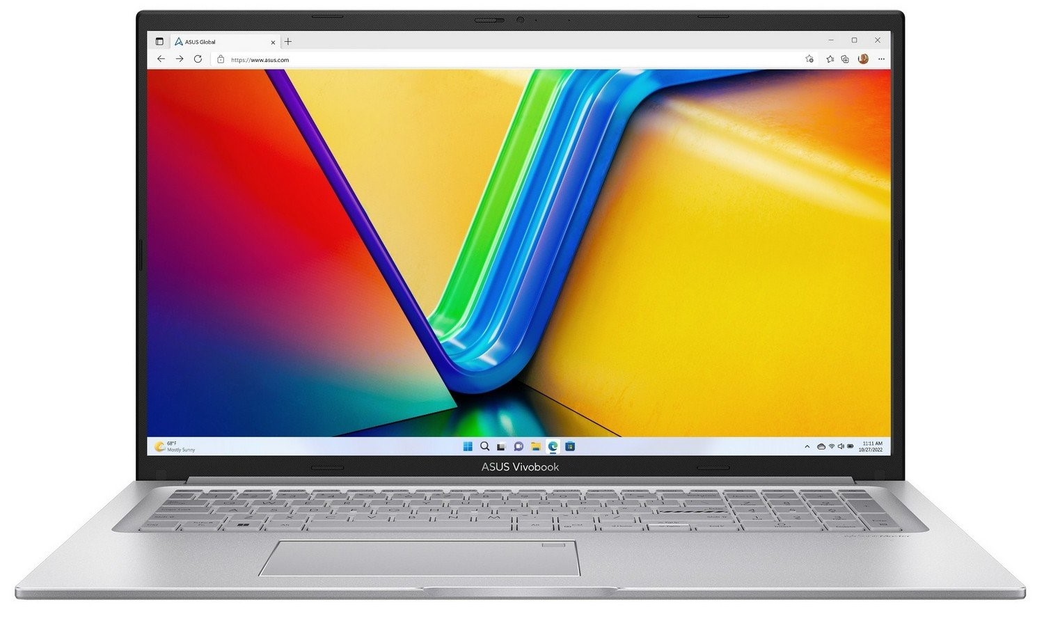 Ноутбук ASUS Vivobook 17 X1704ZA-AU144 Cool Silver (90NB10F1-M00600) в Києві