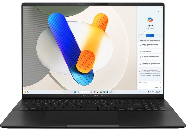 Ноутбук ASUS Vivobook S16 OLED M5606WA-MX022X Neutral Black (90NB14B2-M00130) в Києві