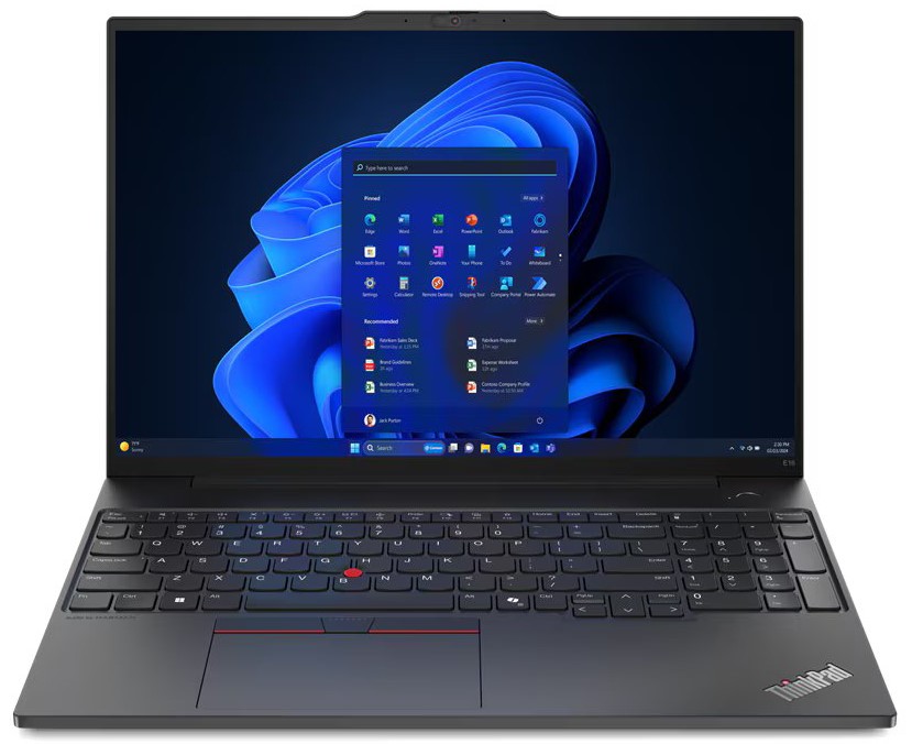 Ноутбук LENOVO ThinkPad E16 Gen 2 Graphite Black (21M6S2BD00) в Києві