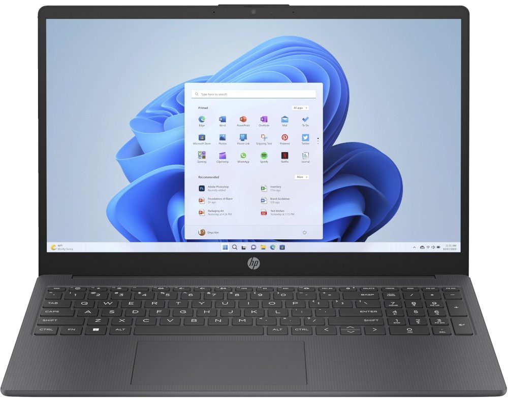Ноутбук HP Laptop 15-fc0148ua Chalkboard Gray (B9PH7EA) в Києві