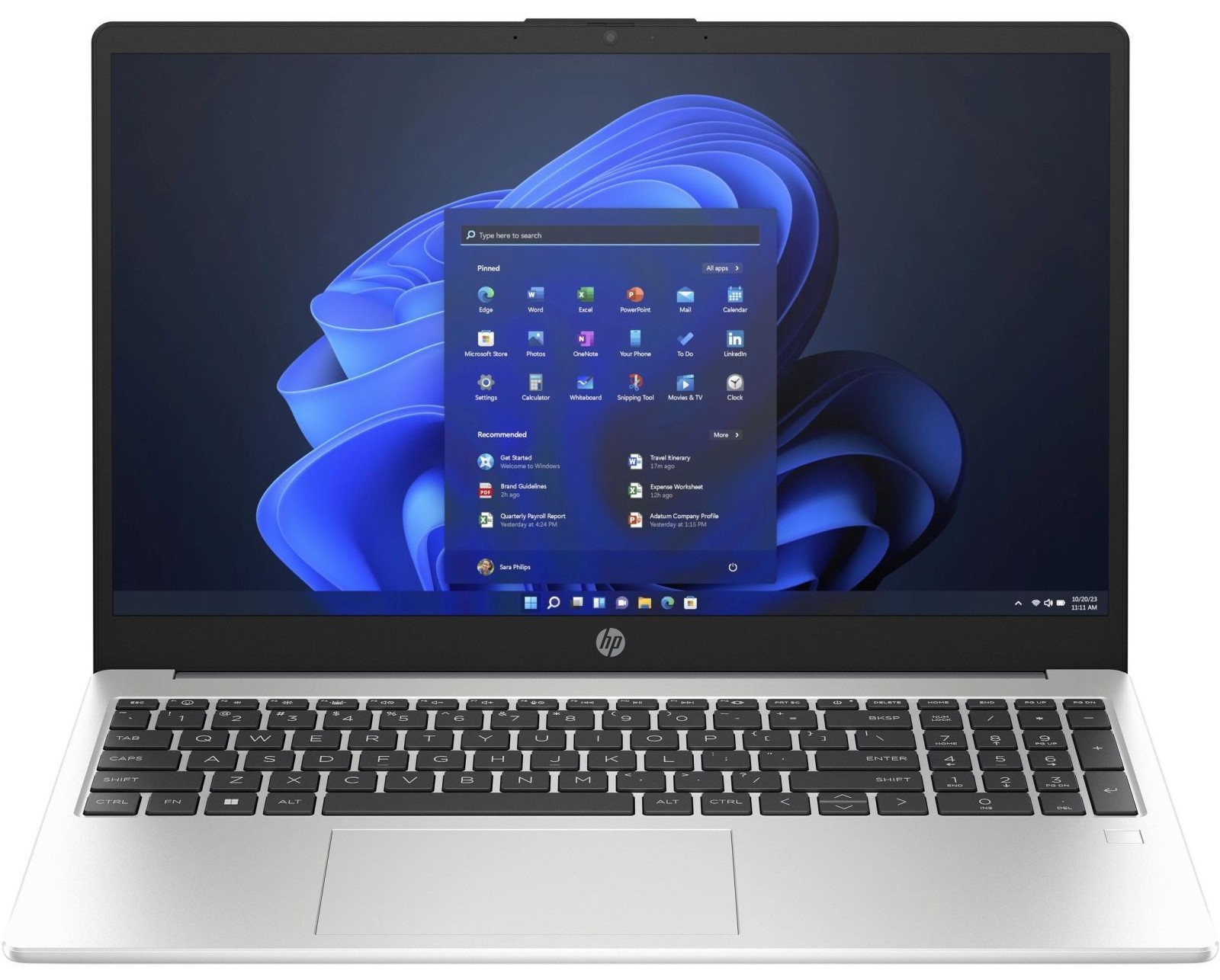 Ноутбук HP 255-G10 сріблястий (9G8F3ES) в Києві
