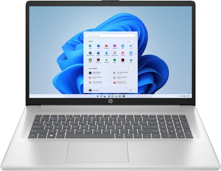 Ноутбук HP Laptop 17-cp3000ua Natural Silver (9H8R0EA) в Києві