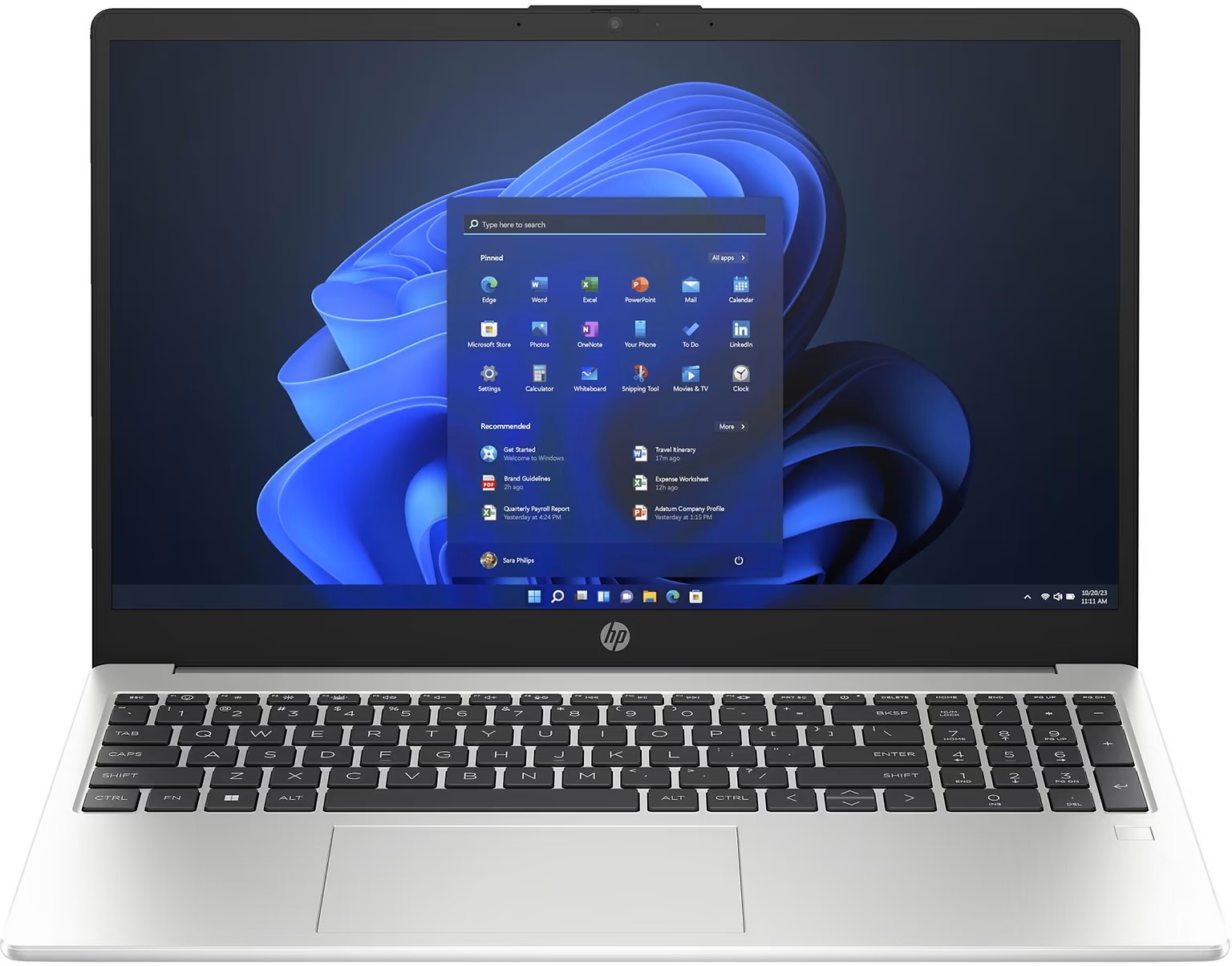 Ноутбук HP 250-G10 сріблястий (A3DU2ES) в Києві