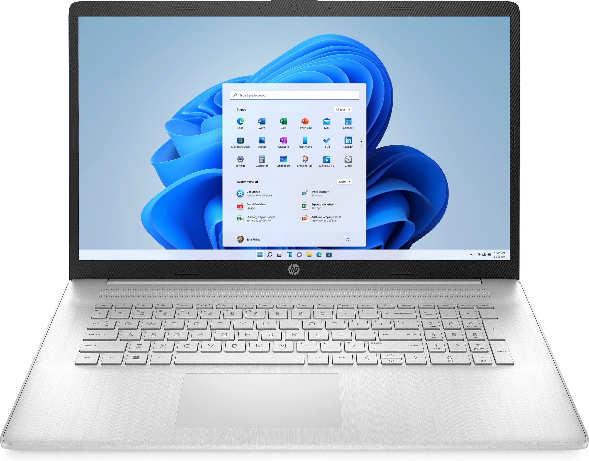 Ноутбук HP 17-cp2017ua сріблястий (AR8J2EA) в Києві