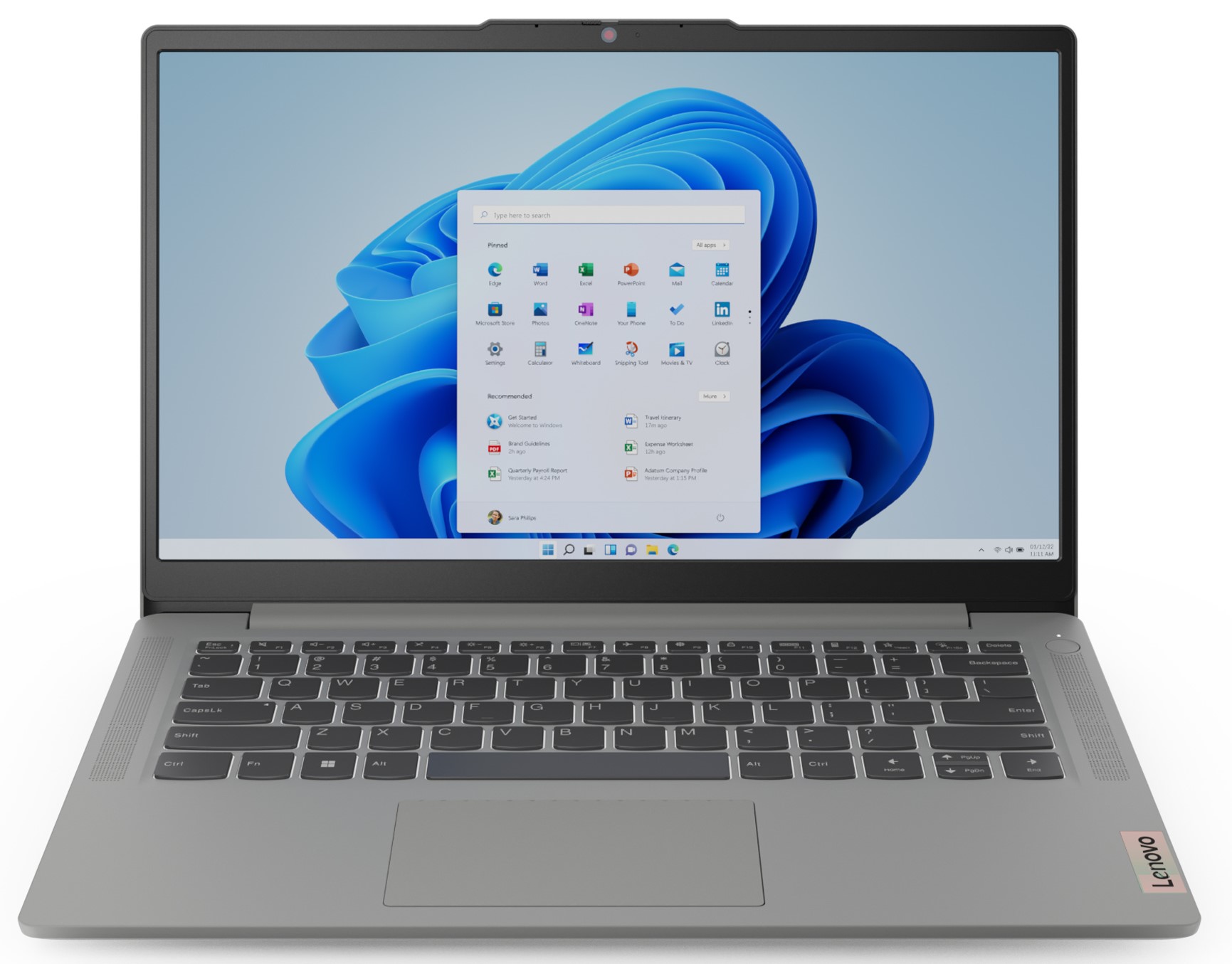 Ноутбук LENOVO IdeaPad Slim 3 14IAH8 Сірий (83EQ007TRA) в Києві