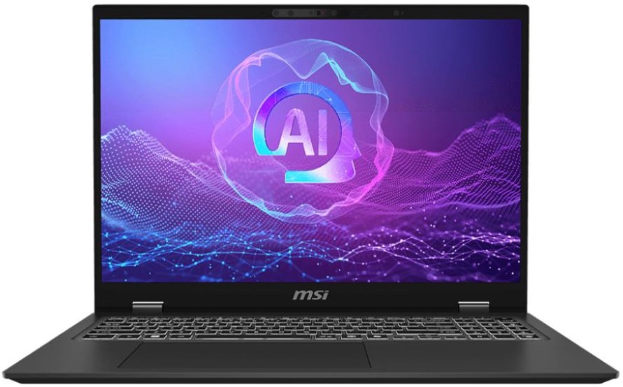Ноутбук MSI Prestige 16 AI Evo B2HMG сірий (B2HMG-078UA) в Києві