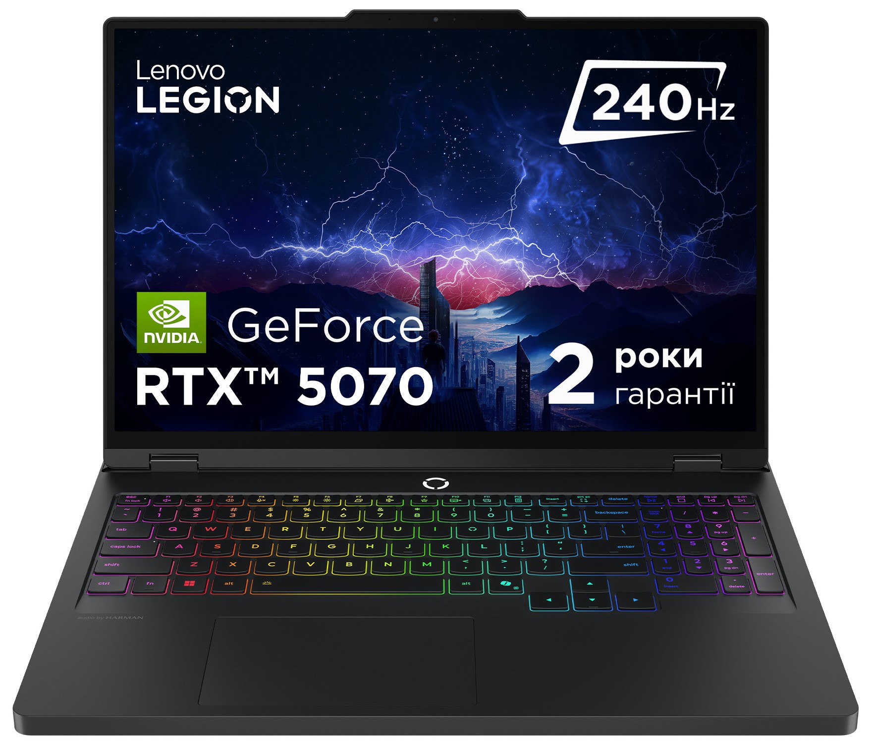 Ноутбук LENOVO Legion Pro 5 16IRX10 Eclipse Black (83NN003XRA) в Києві
