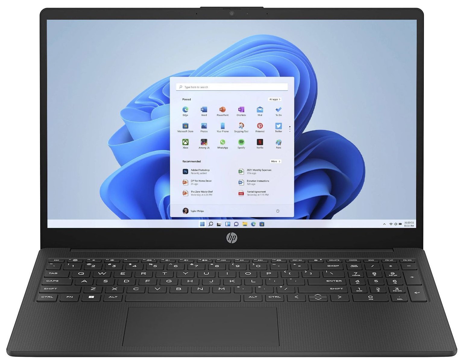 Ноутбук HP Laptop 15-fc0262ua Jet Black (C78SGEA) в Києві