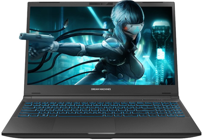 Ноутбук DREAM MACHINES RG4050-15UA66 чорний (RG4050-15UA66) в Києві