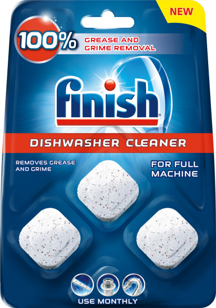 Засіб для очищення посудомийних машин FINISH Dishwasher Cleaner 3 шт в Києві