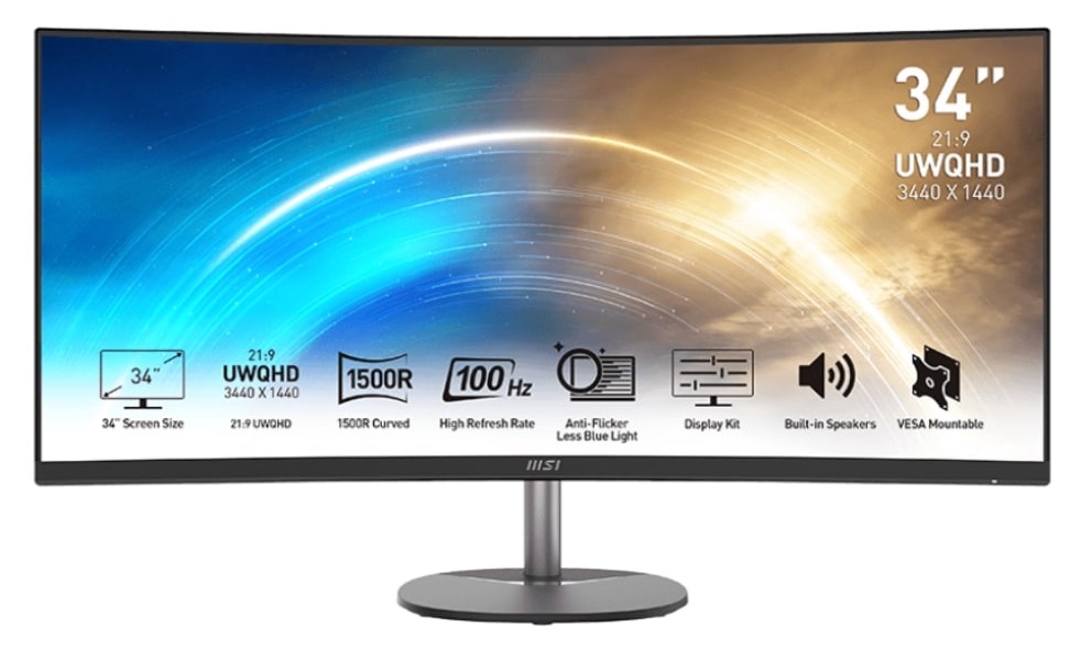 Монитор 34" MSI MP341CQ в Киеве