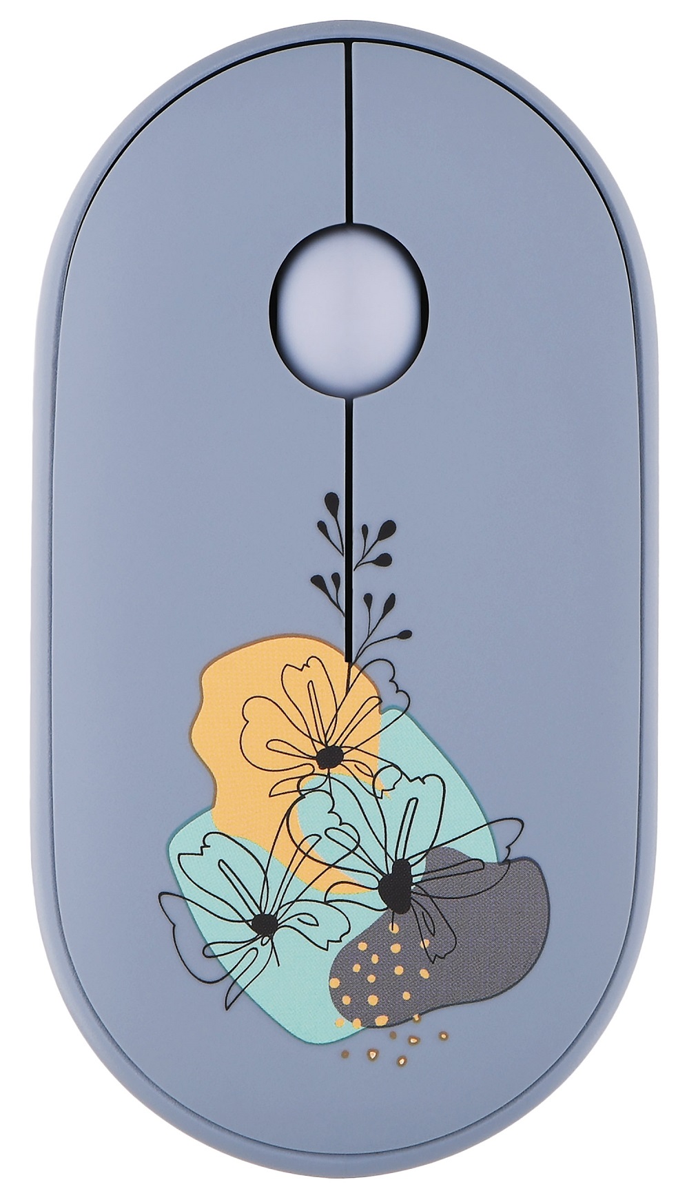 Миша 2E MF300 Flora Mallow Silent WL BT Blue (2E-MF300WFLORABL) в Києві