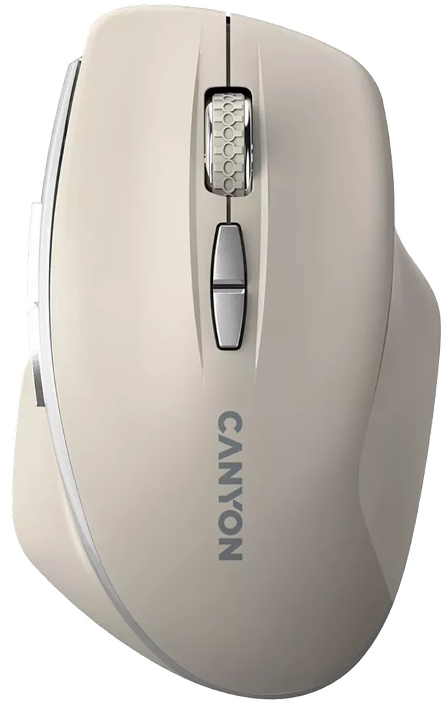 Миша CANYON MW-21 Blue LED Cosmic Latte (CNS-CMSW21CL) в Києві